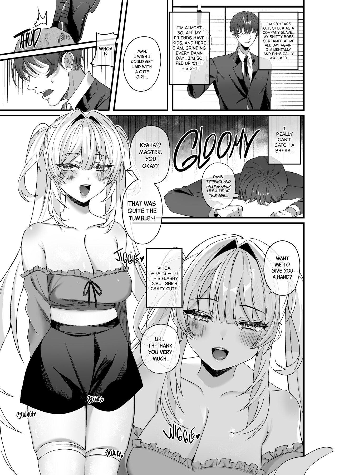 Hentai Manga Comic-Master, Gimme Your Cum!-Read-2